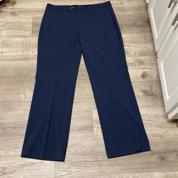 Banana Republic Pants - Banana Republic Logan Tailored Performance Navy Suit Pants